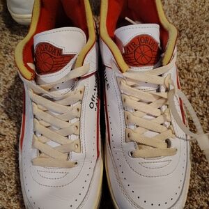 Nike Air Jordan Retro 2 Off White Sz 9